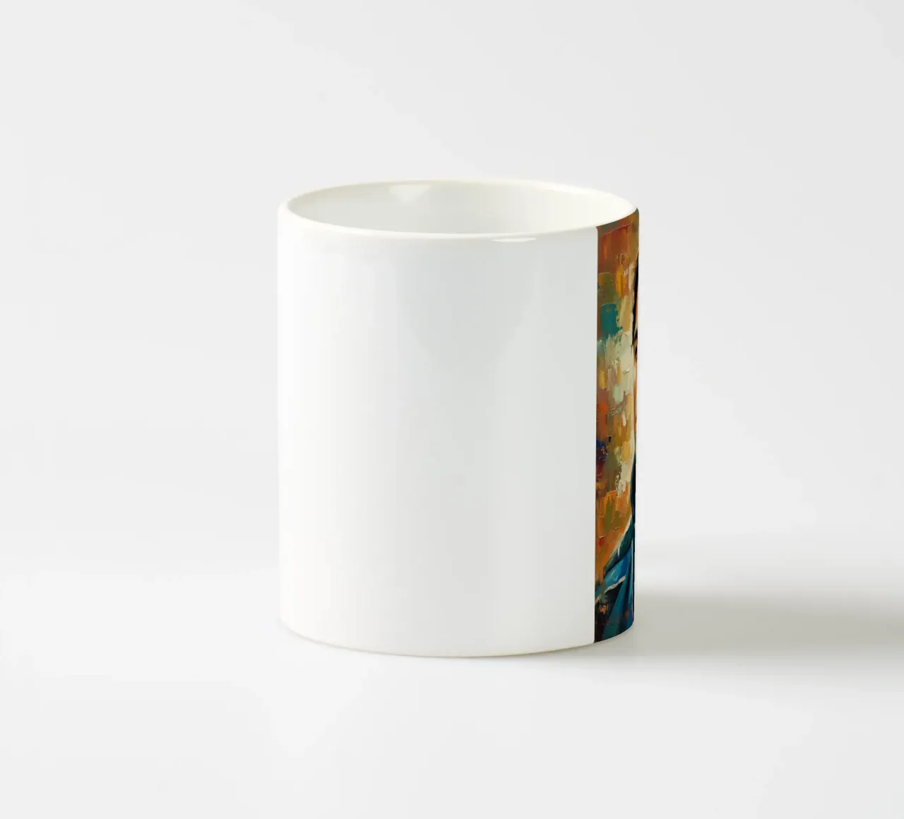Filippo Inzaghi abstract art tazza in ceramica da Lembayung art