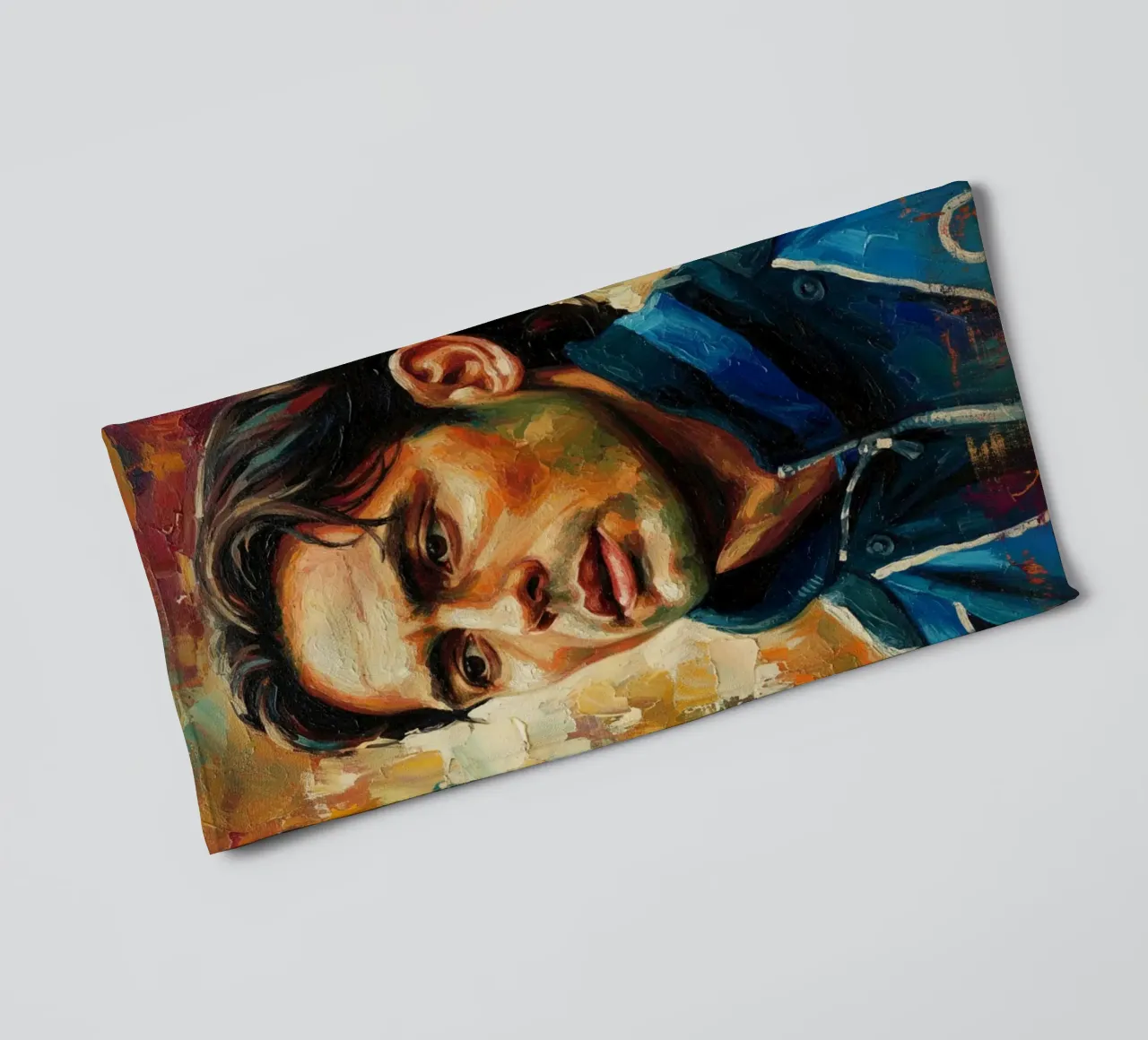 Filippo Inzaghi abstract art asciugamano da bagno da Lembayung art