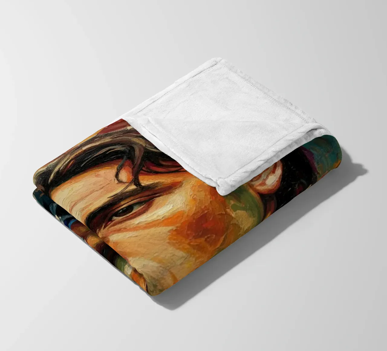 Filippo Inzaghi abstract art coperta in pile da Lembayung art