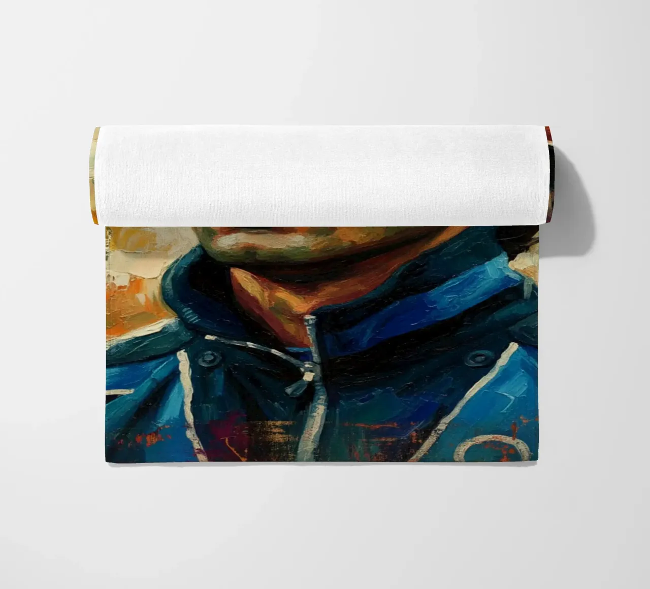 Filippo Inzaghi abstract art telo mare da Lembayung art