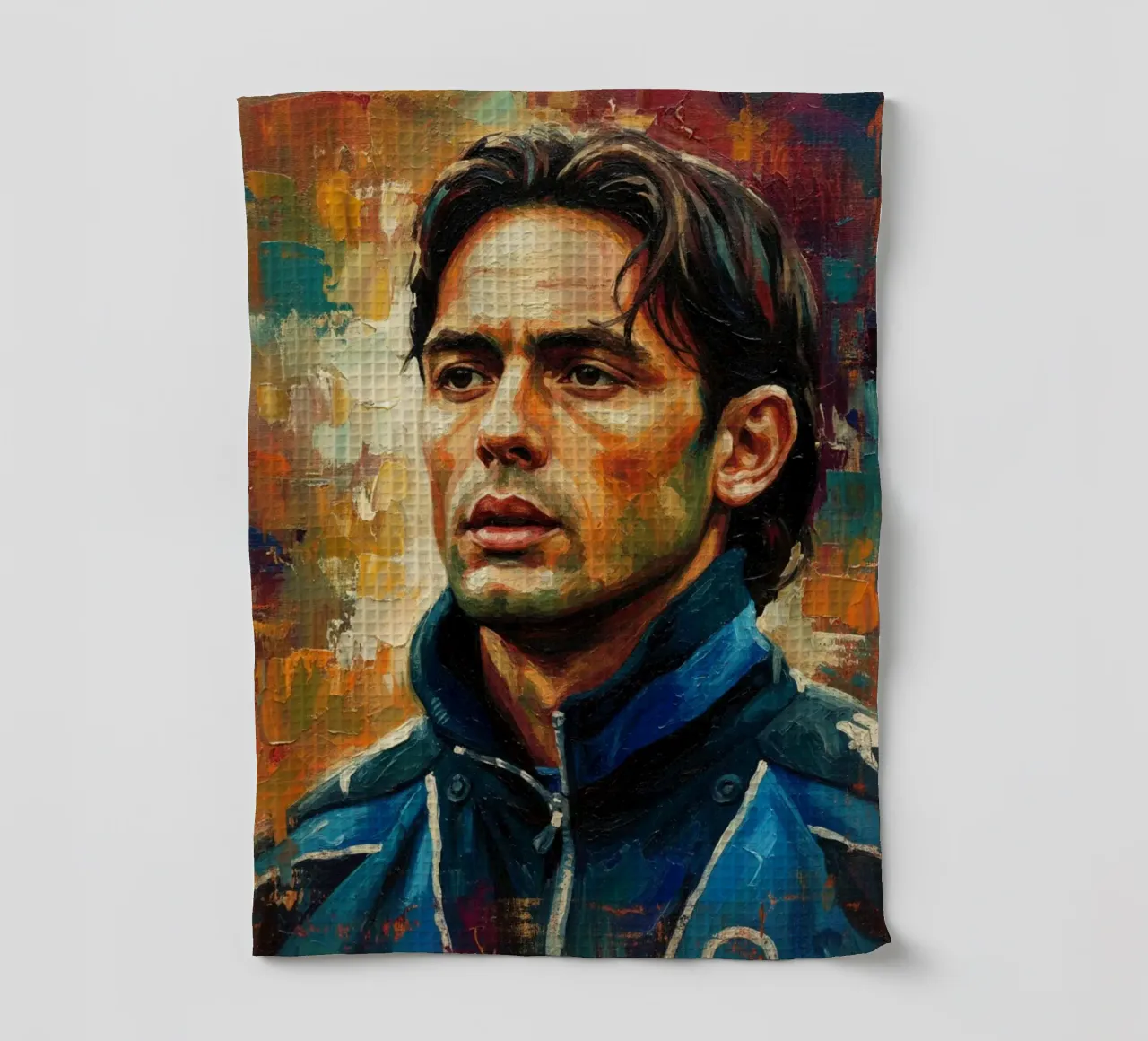 Filippo Inzaghi abstract art canovaccio da cucina da Lembayung art