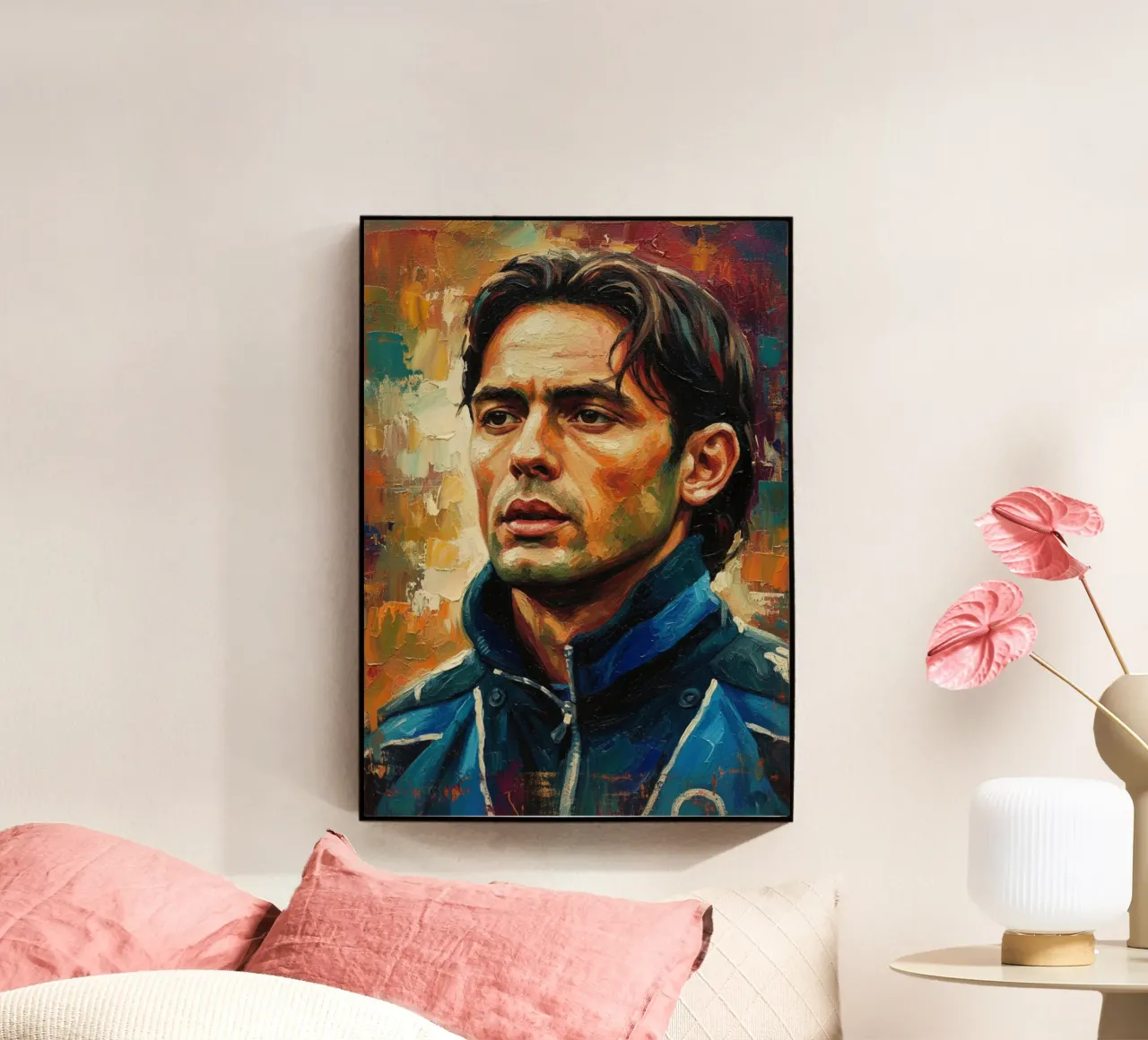 Filippo Inzaghi abstract art plexiglass da Lembayung art