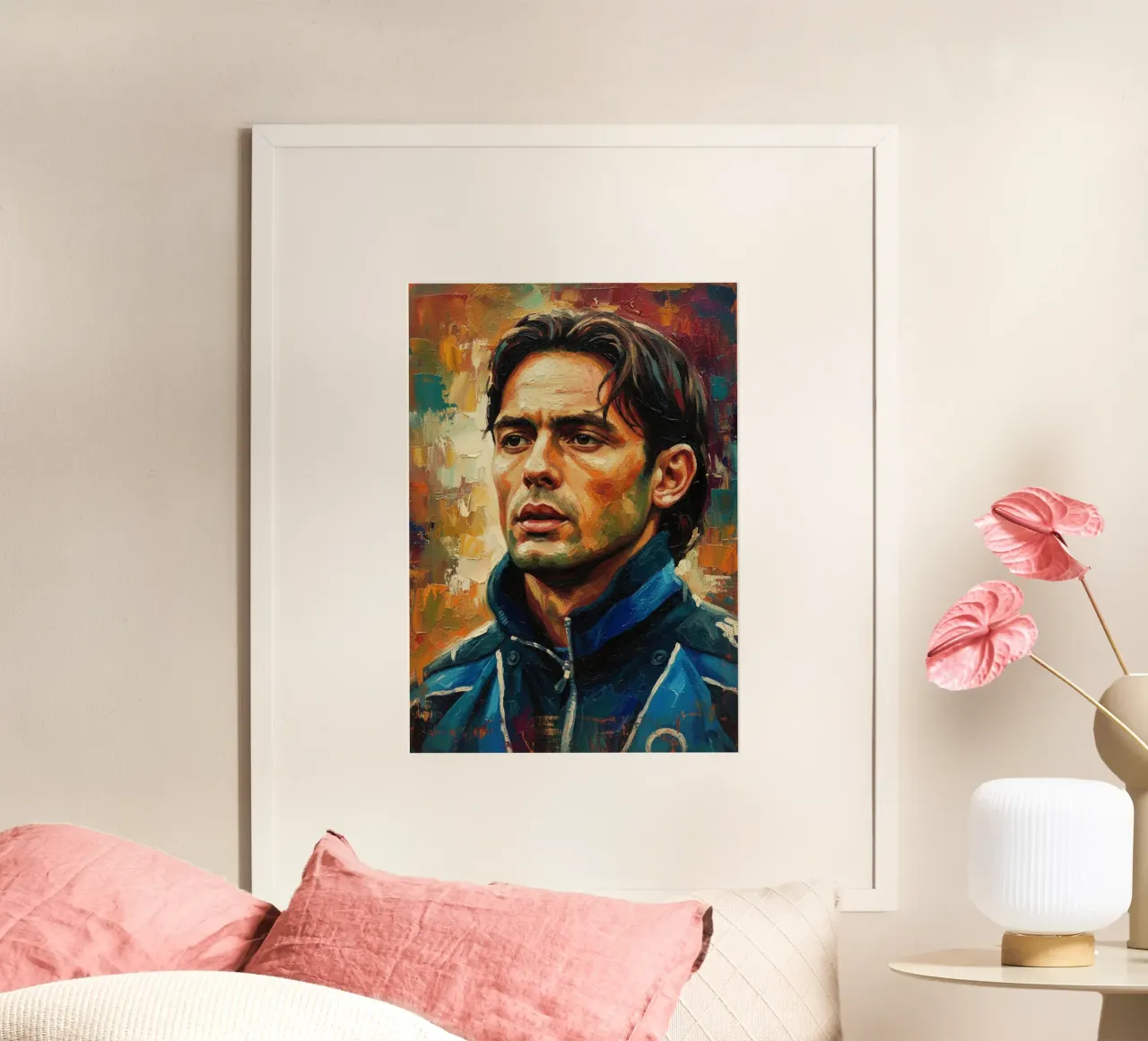 Filippo Inzaghi abstract art carta hahnemühle da Lembayung art