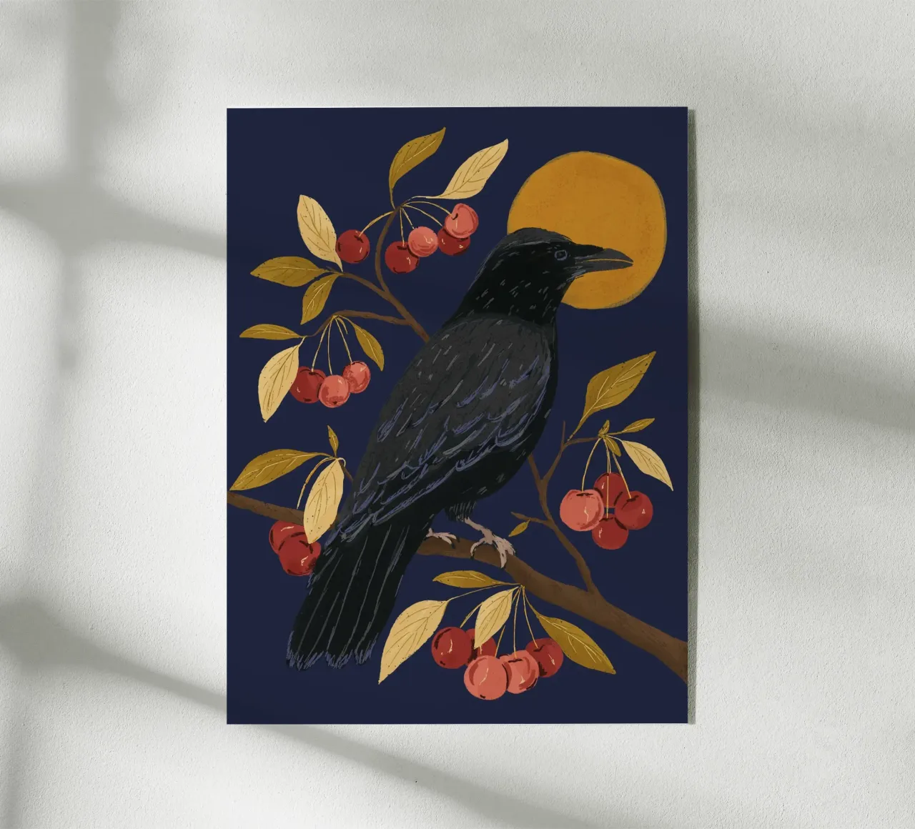 Ciliegie e corvo plexiglass da moDeern