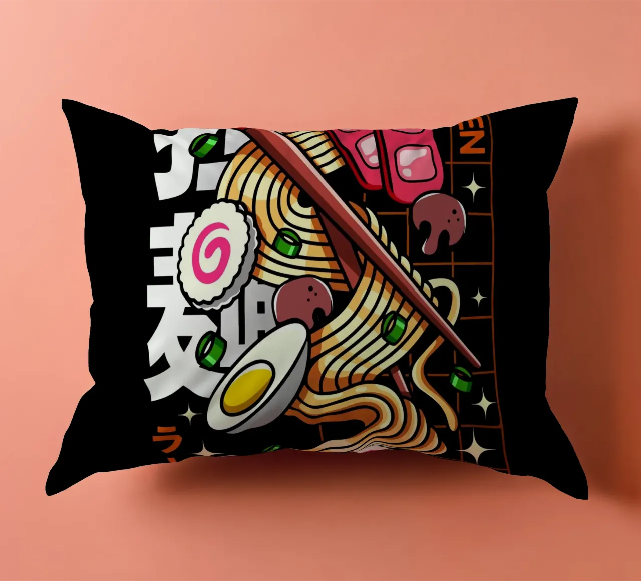 Momento Ramen giapponese cuscino da LM2KONE