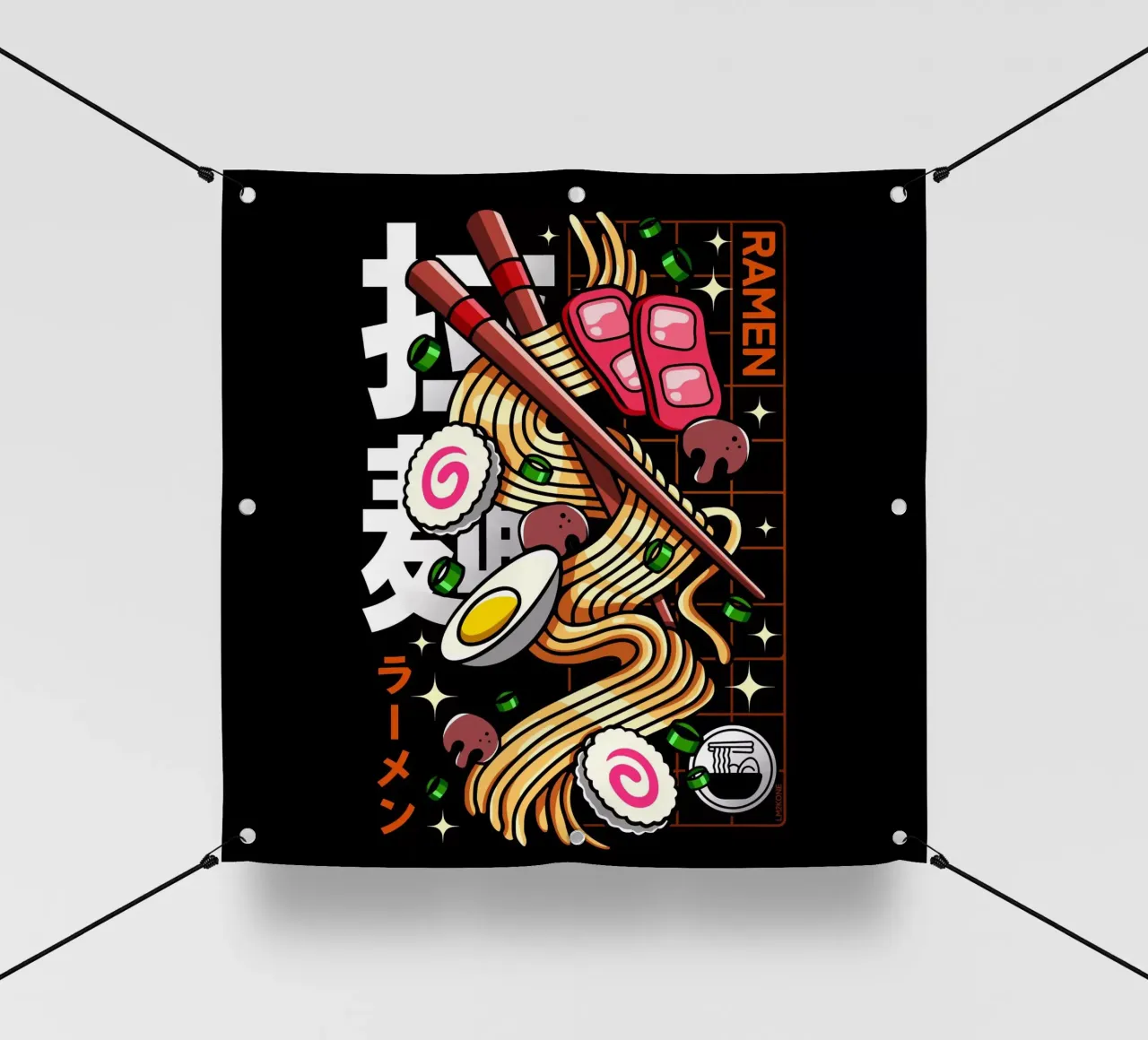 Momento Ramen giapponese telo in pvc da LM2KONE