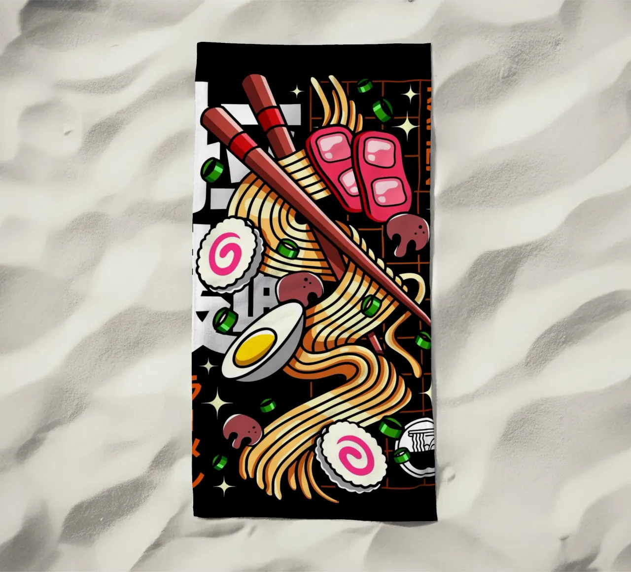 Momento Ramen giapponese telo mare da LM2KONE