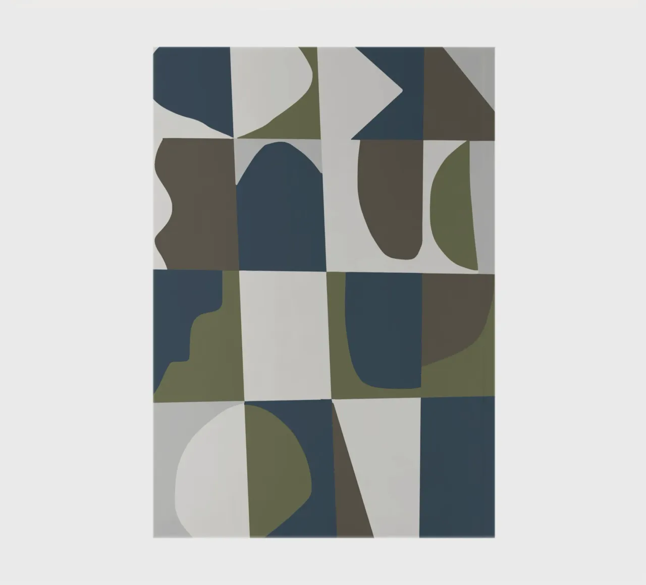 Scandinavian tiles 04 notebook by Little Dean