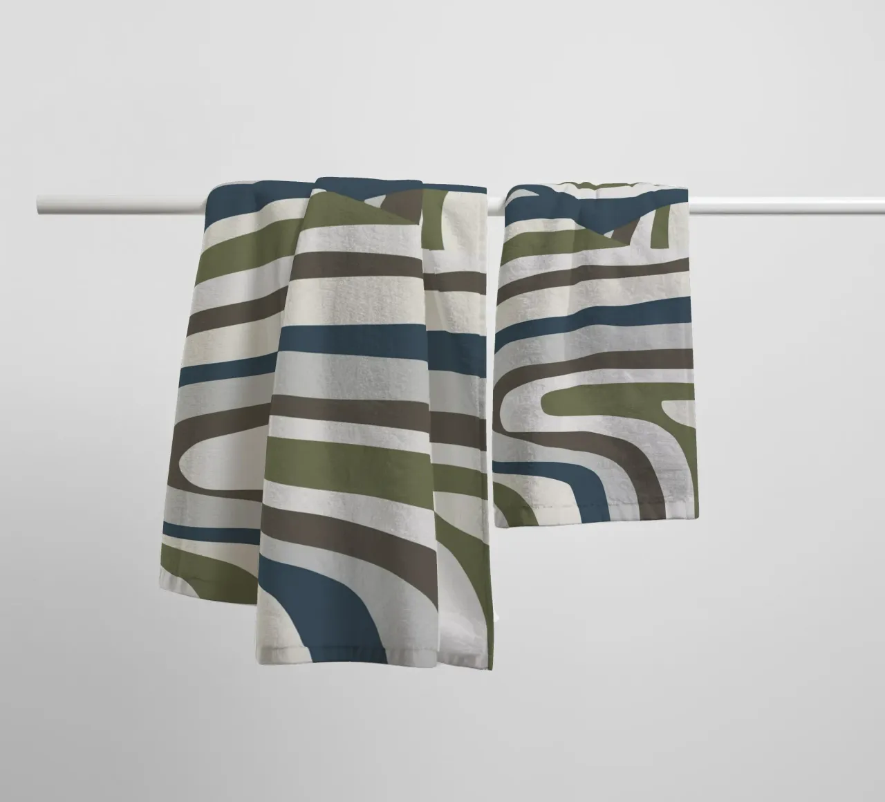 Vortice scandinavo asciugamano da bagno da Little Dean
