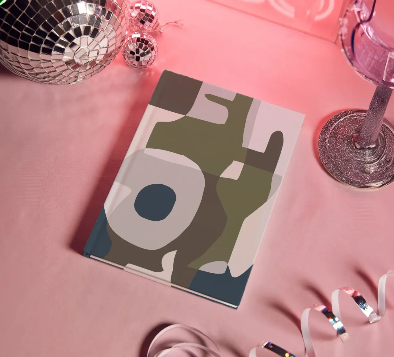 Scandinavian tiles 05 notebook by Little Dean