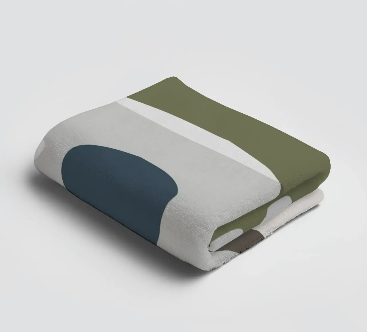 Scandinavian tiles 05 towel by Little Dean