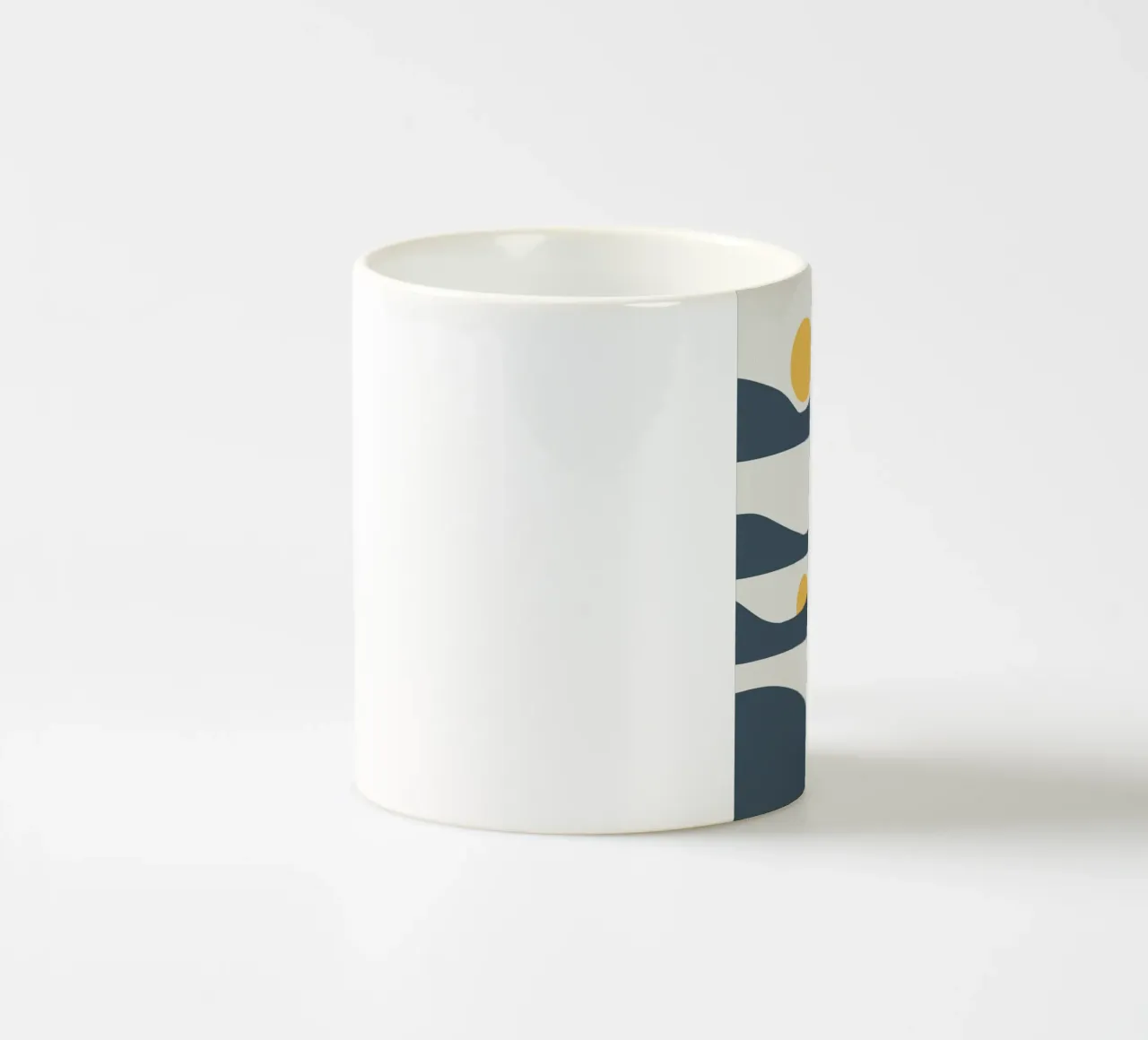 Sun phases ceramic mug by Little Dean
