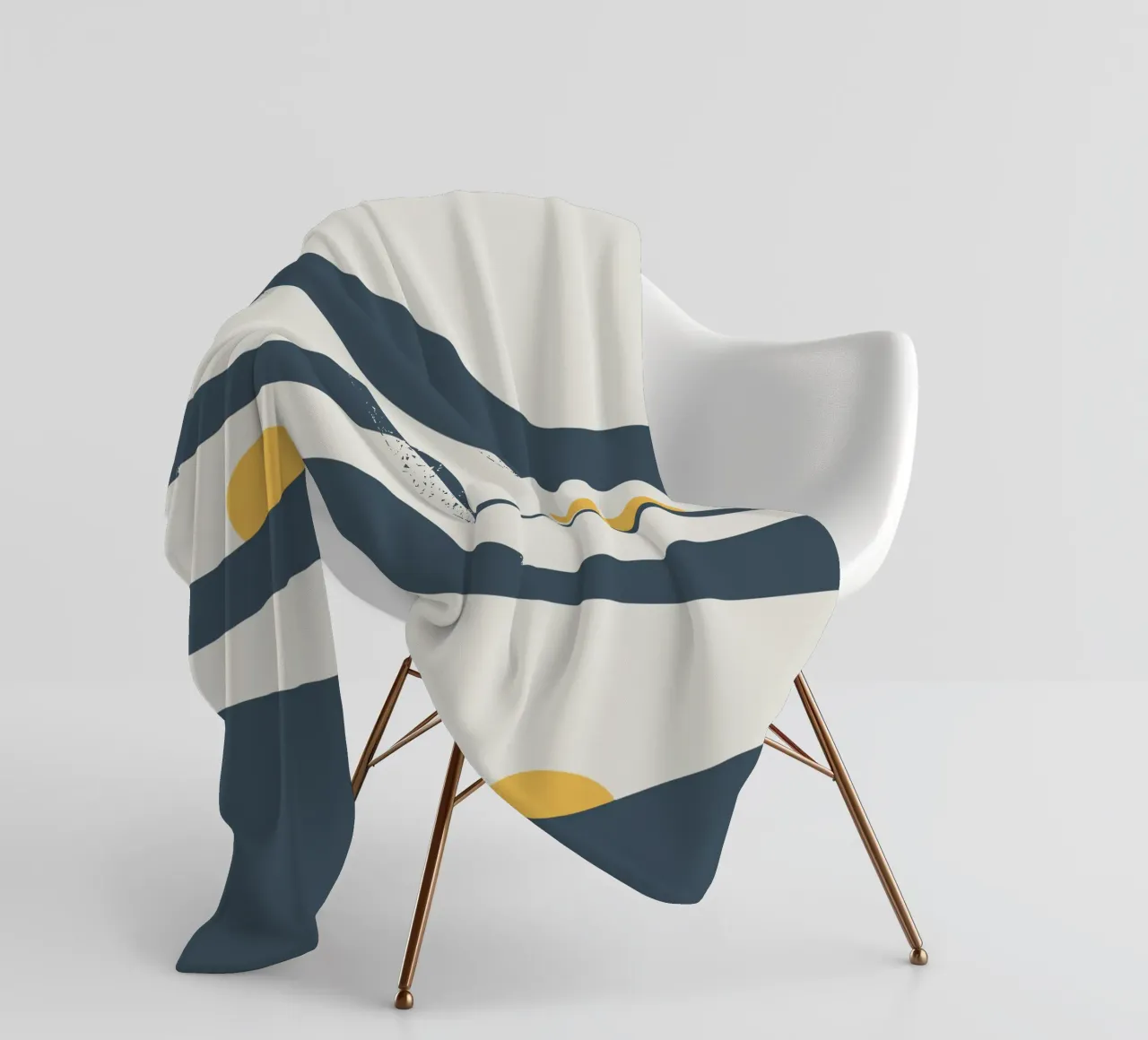 Sonnenphasen Fleecedecke von Little Dean