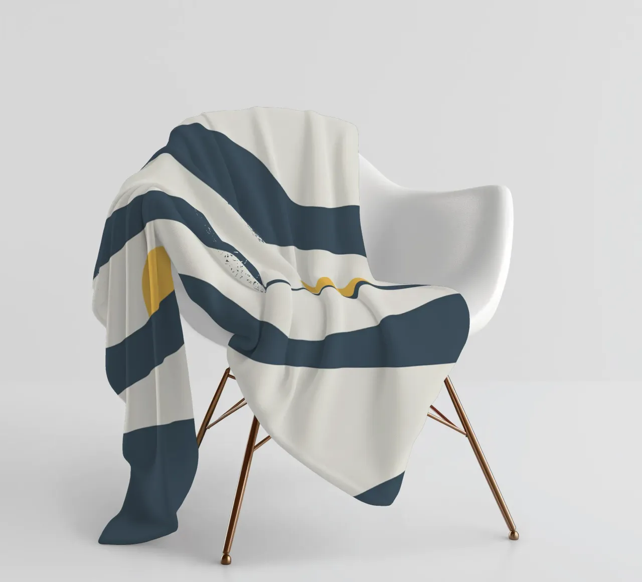 Sonnenphasen Fleecedecke von Little Dean