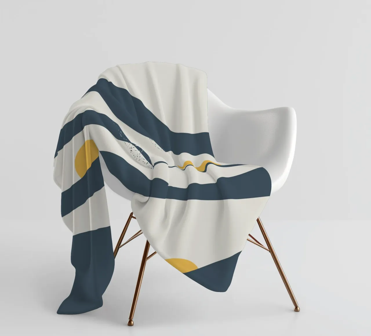 Sonnenphasen Fleecedecke von Little Dean