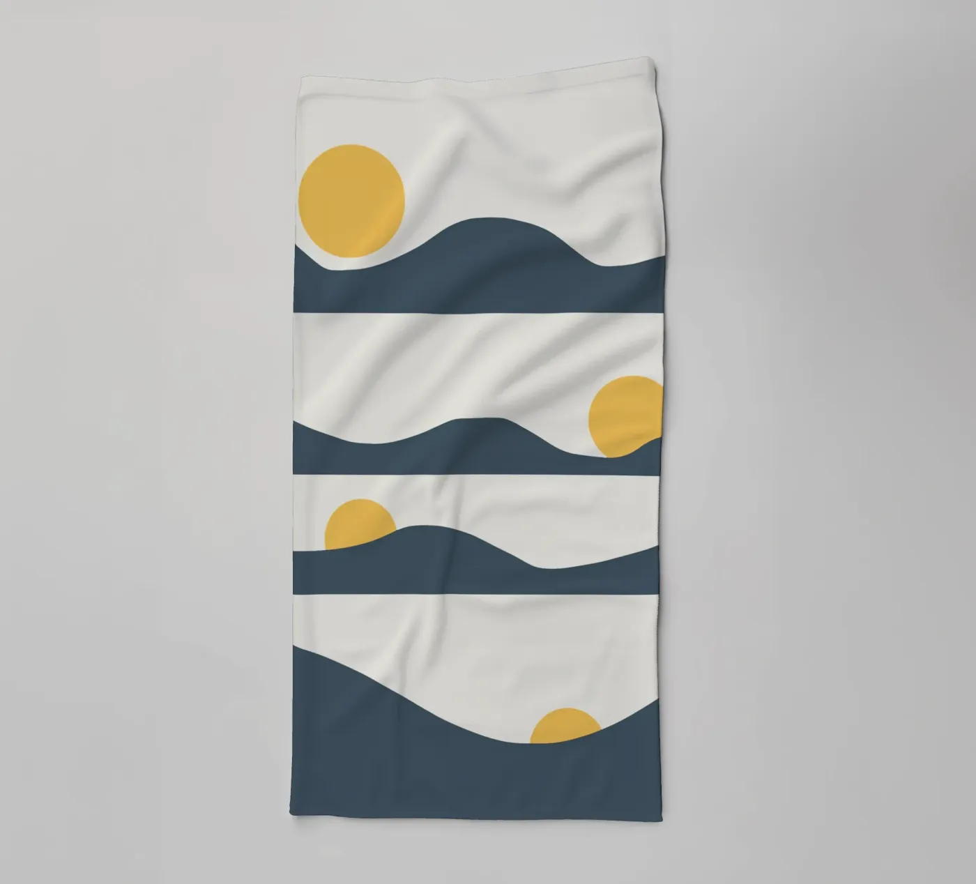 Sun phases towel by Little Dean