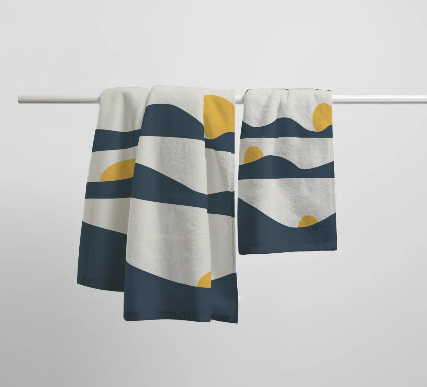 Sun phases towel by Little Dean
