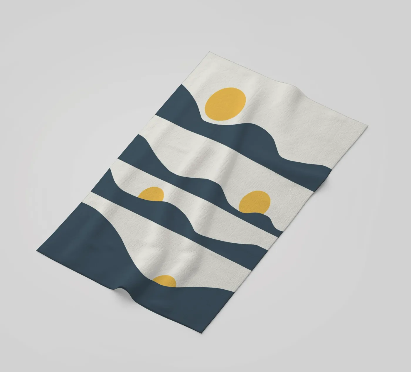Sun phases strandhanddoek van Little Dean