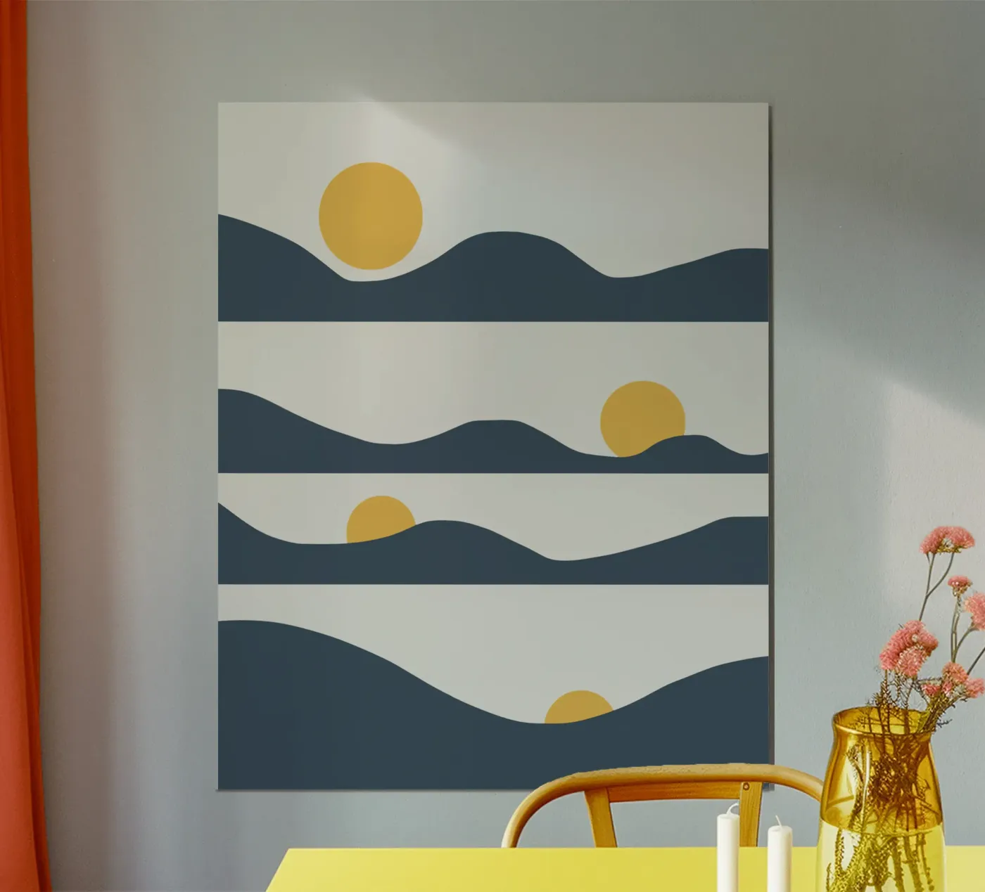 Sun phases poster de Little Dean