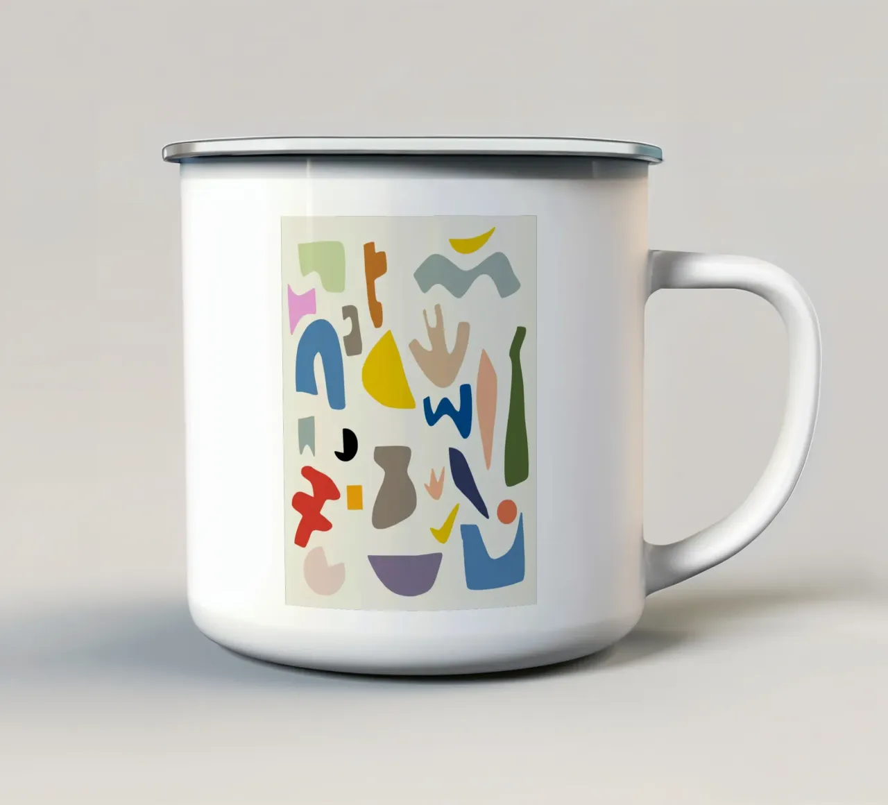Taglio pastello tazza in smalto da Little Dean
