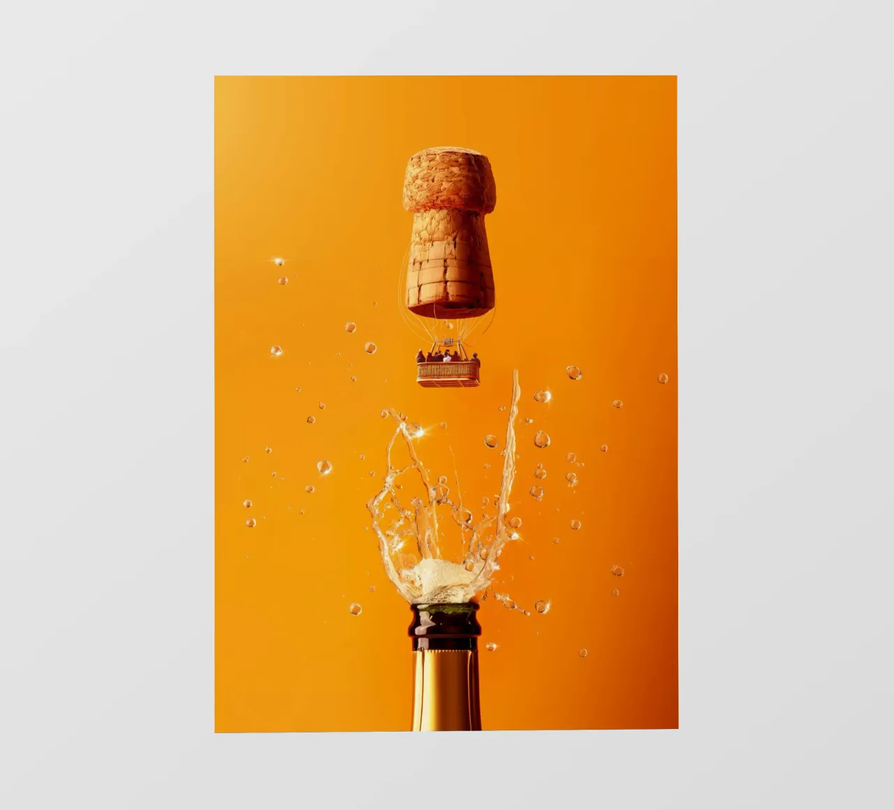 Leichter Prosecco Backlit Folie von 360brain