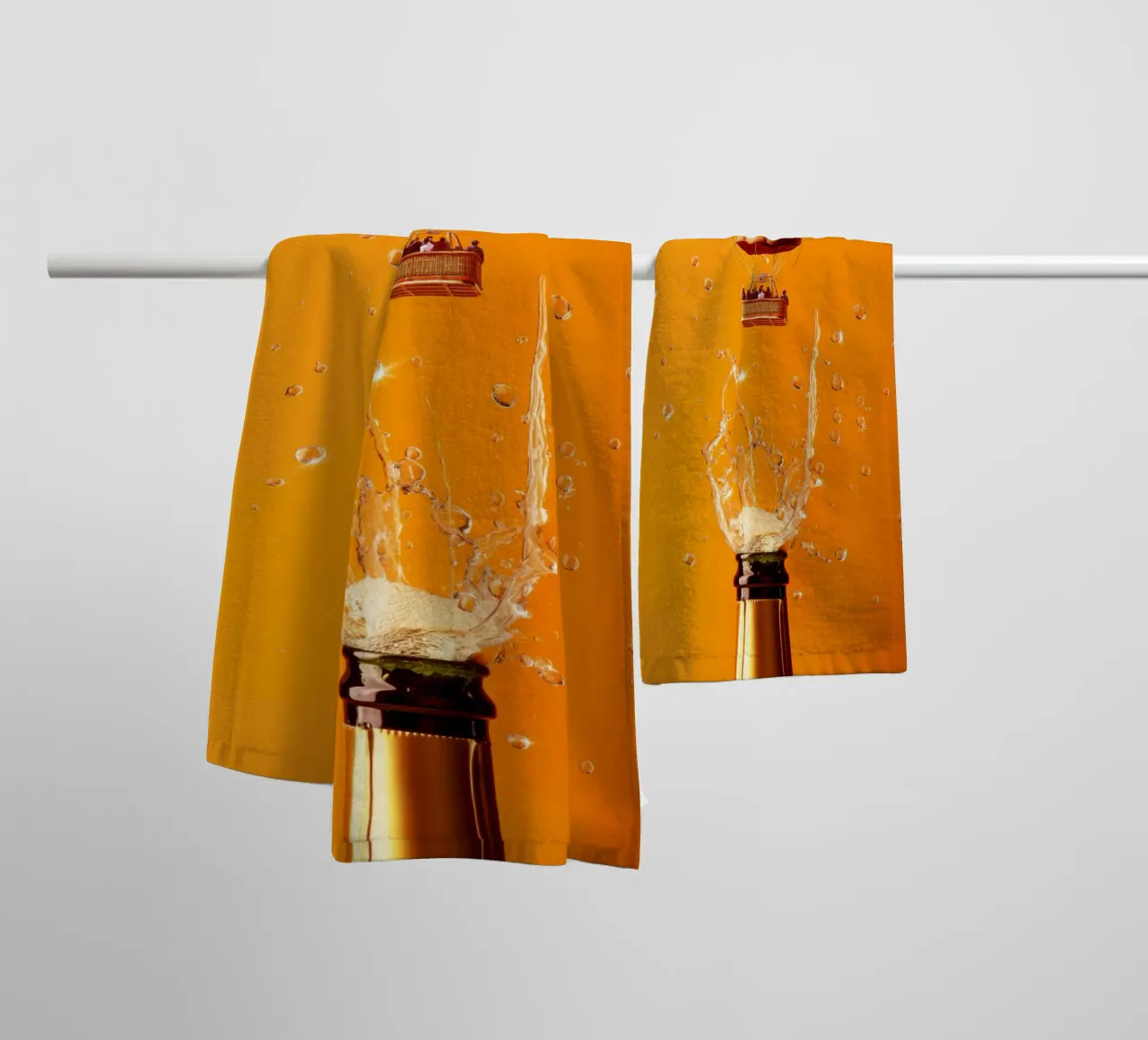 Light Prosecco towel by 360brain