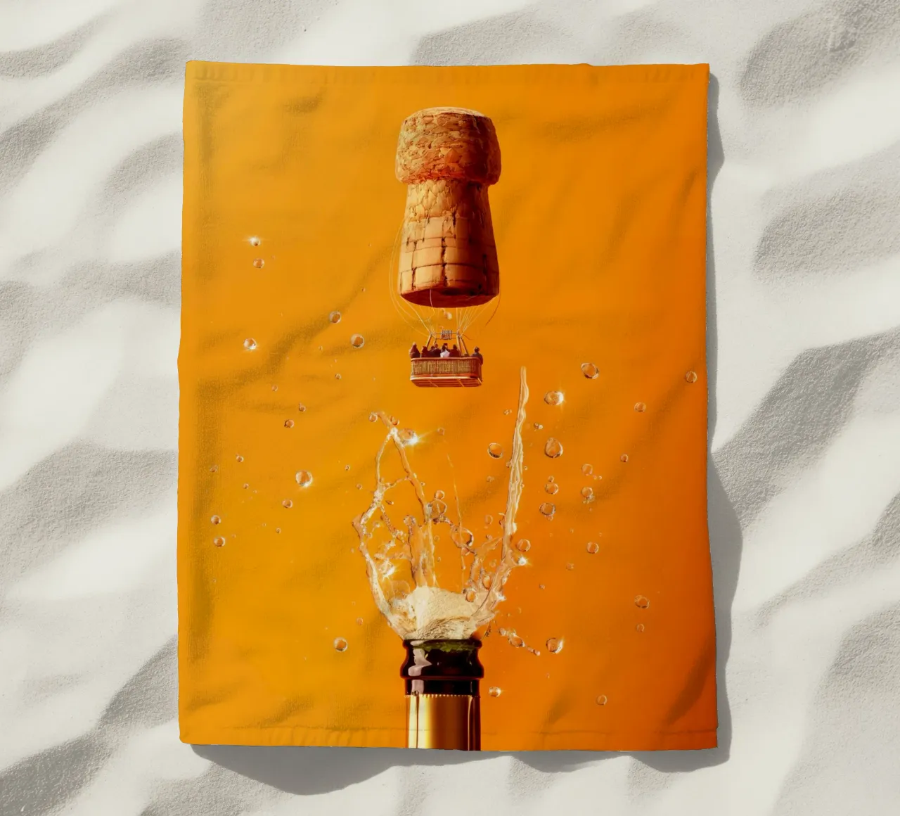 Light Prosecco telo mare da 360brain