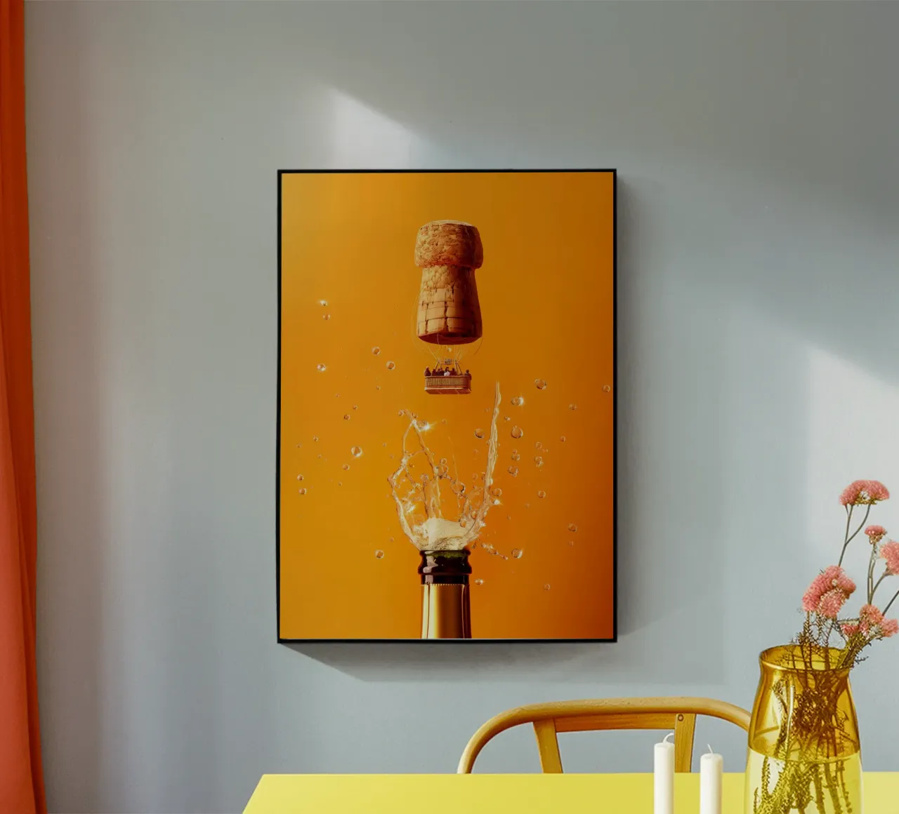 Prosecco leggero plexiglass da 360brain