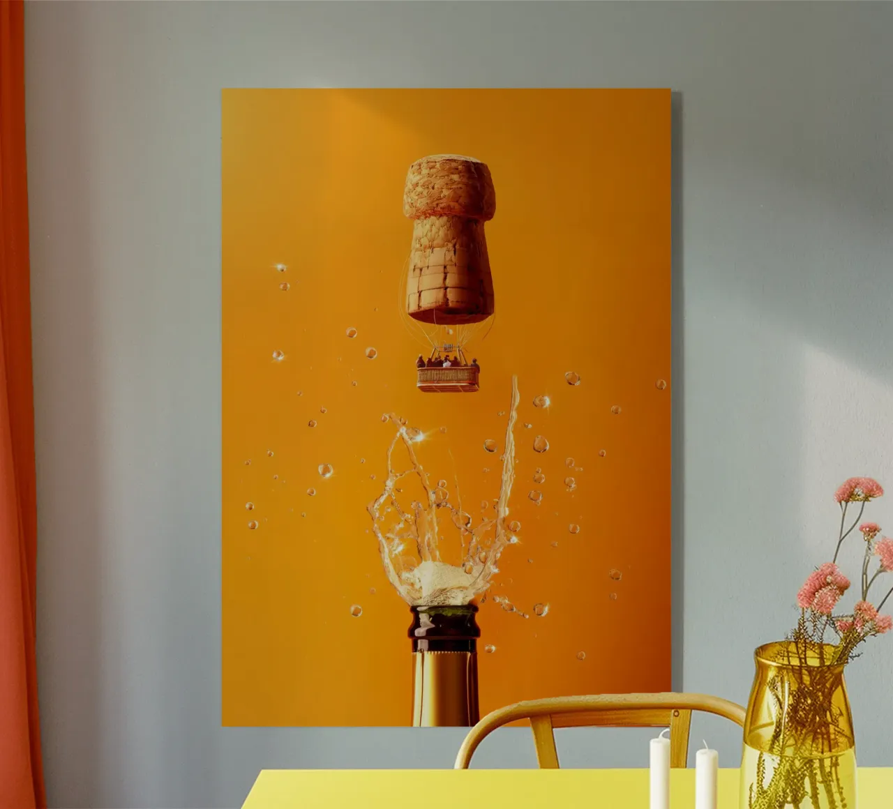 Prosecco leggero plexiglass da 360brain