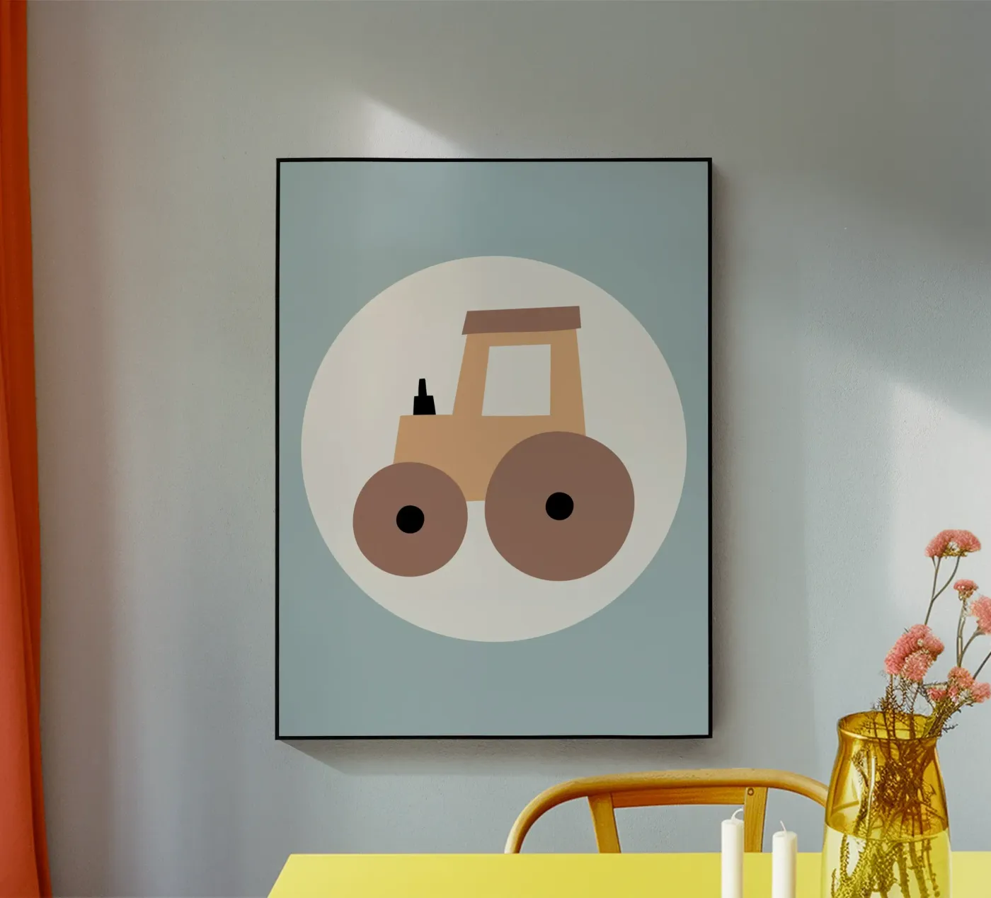 Boho Adventure Rides - Blu plexiglass da Little Moon & Co