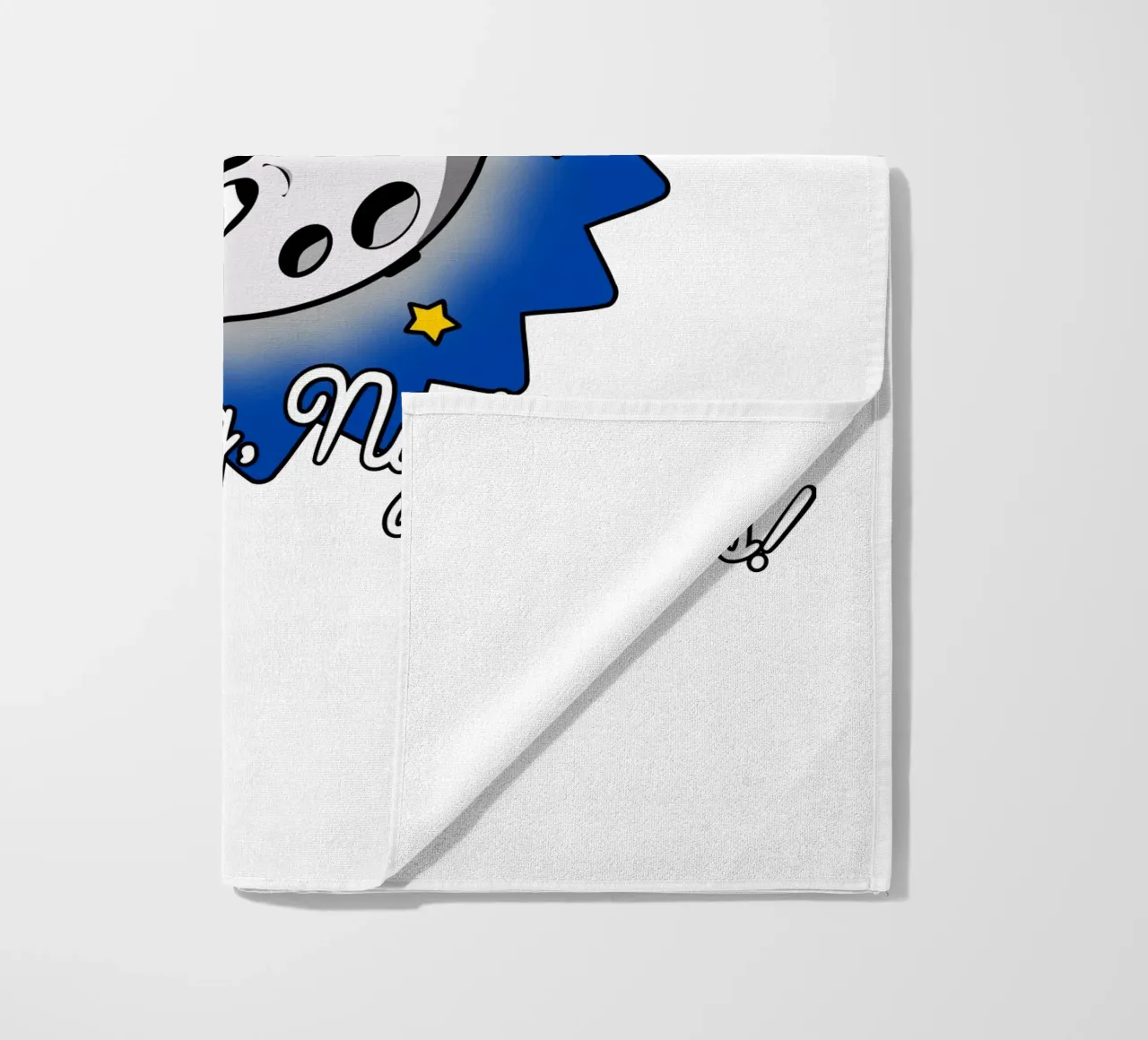 Guten Morgen Nacht Eulen Lustig Niedlich Cool Nachtleben Mond Strandtuch von sillyindustries