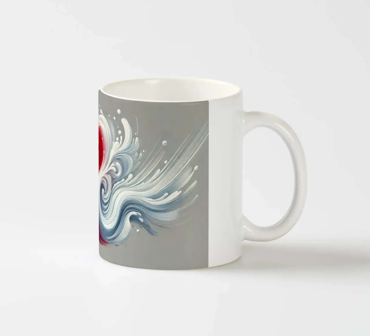 Design a onde vivaci tazza in ceramica da BenCoStyle