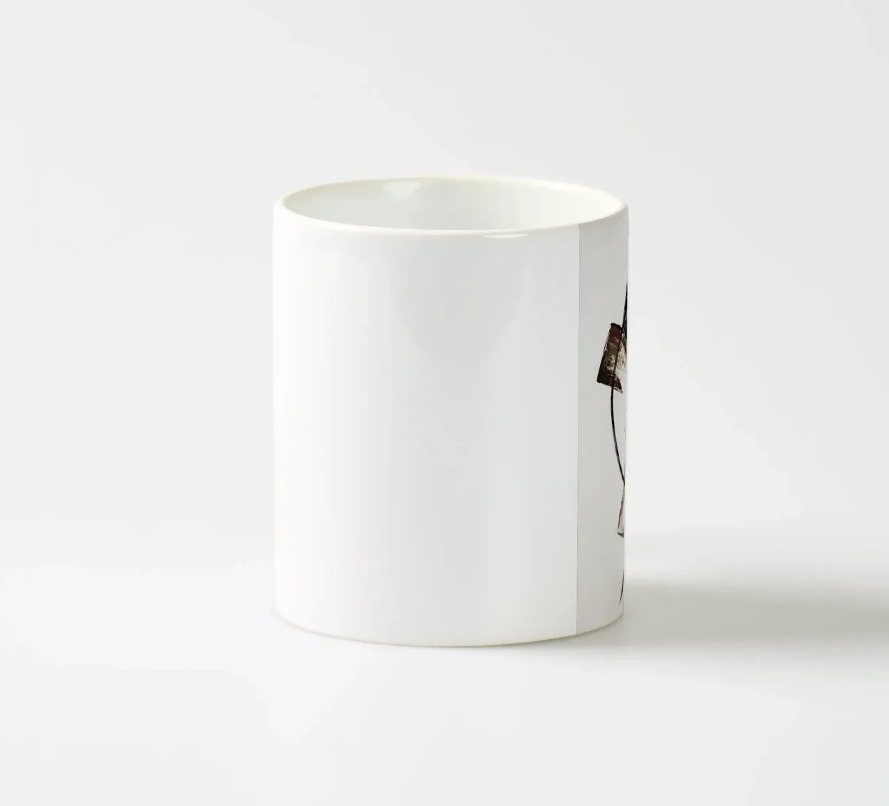 curve shade ink tazza in ceramica da comura
