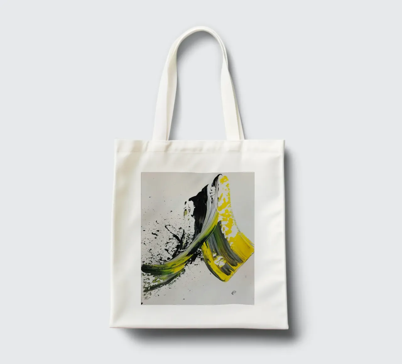 curve color ink art borsa in juta da Grant