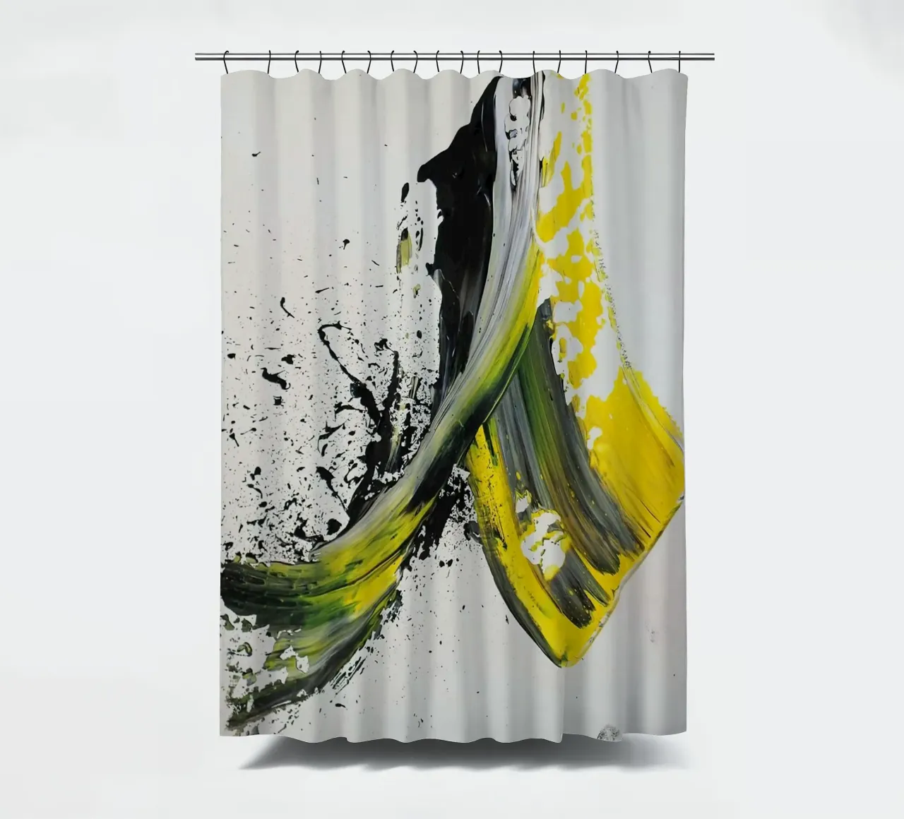 curve color ink art tenda da doccia da Grant
