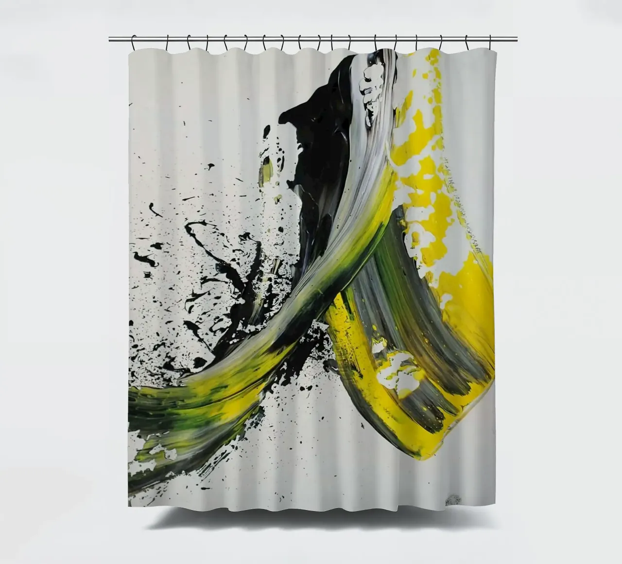 curve color ink art tenda da doccia da Grant