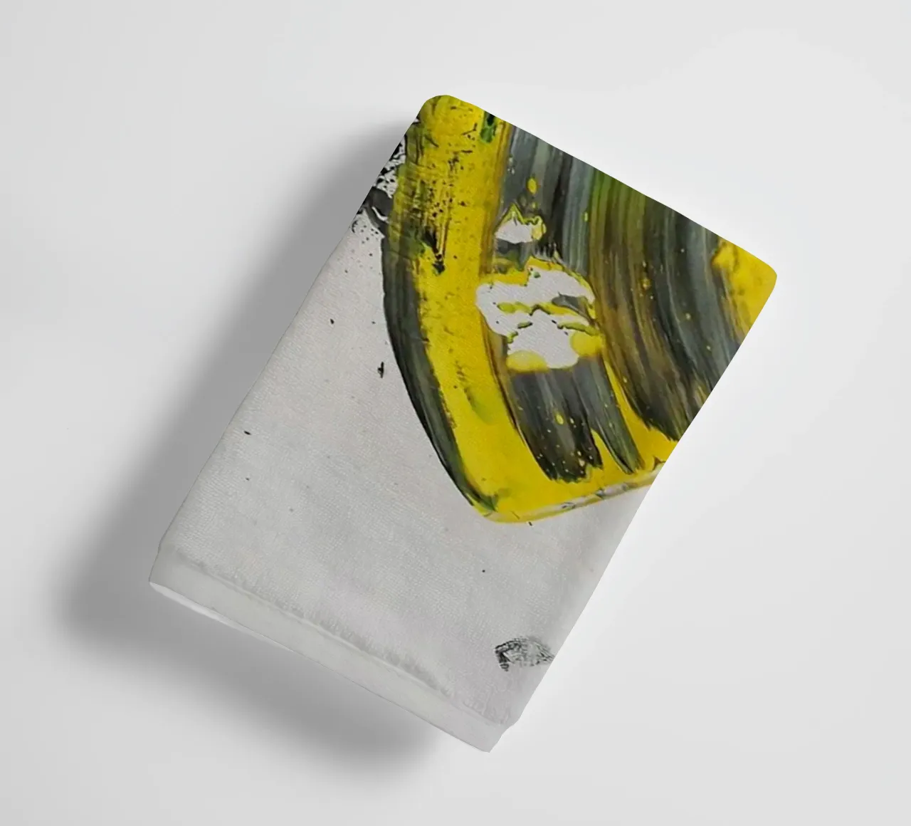 curve color ink art towel by Grant