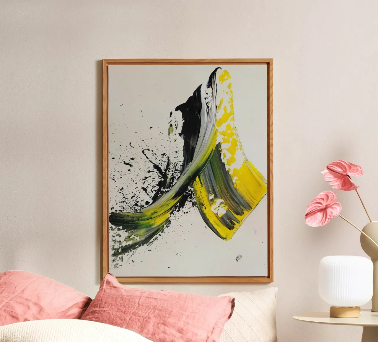 curve color ink art alluminio dibond da Grant