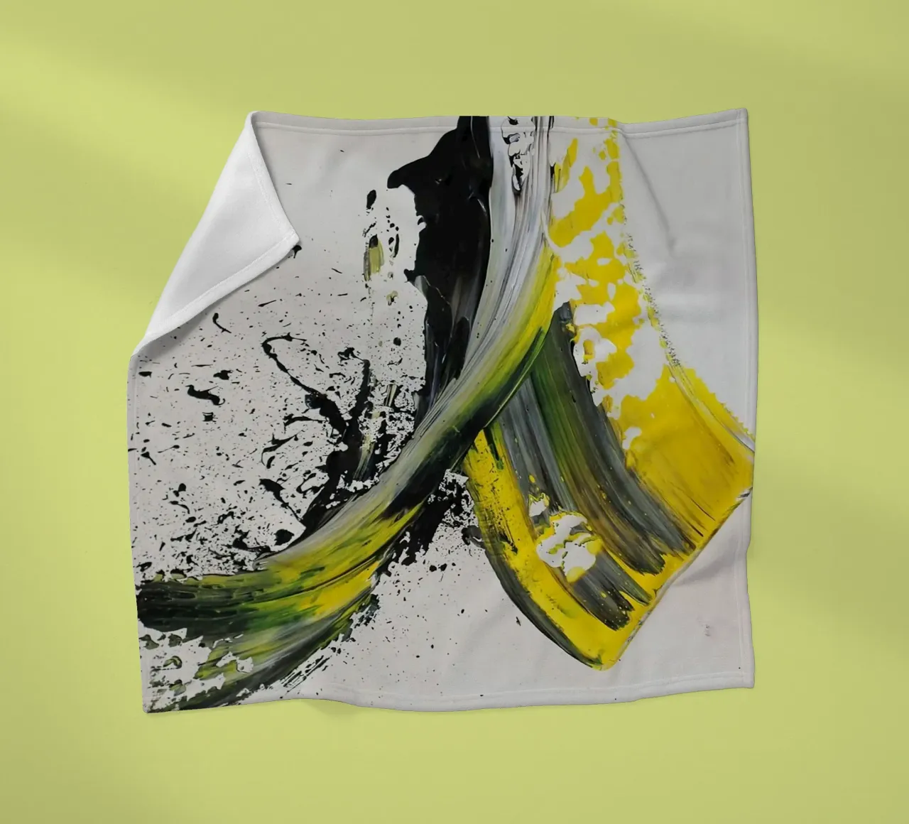 curve color ink art coperta in pile da Grant