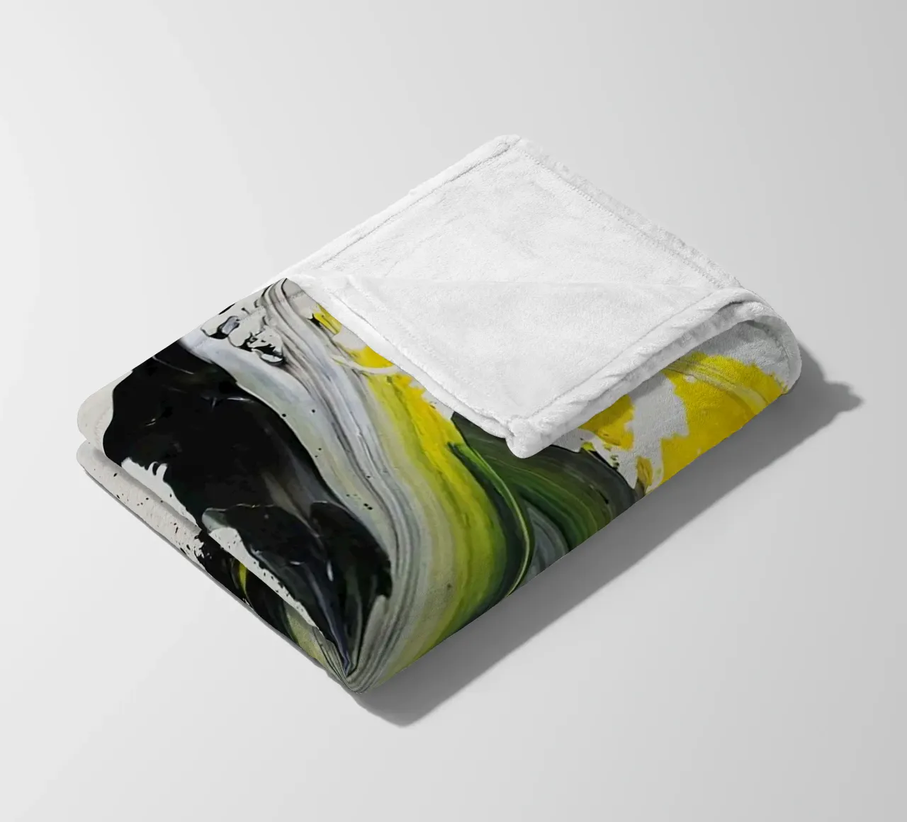 curve color ink art coperta in pile da Grant