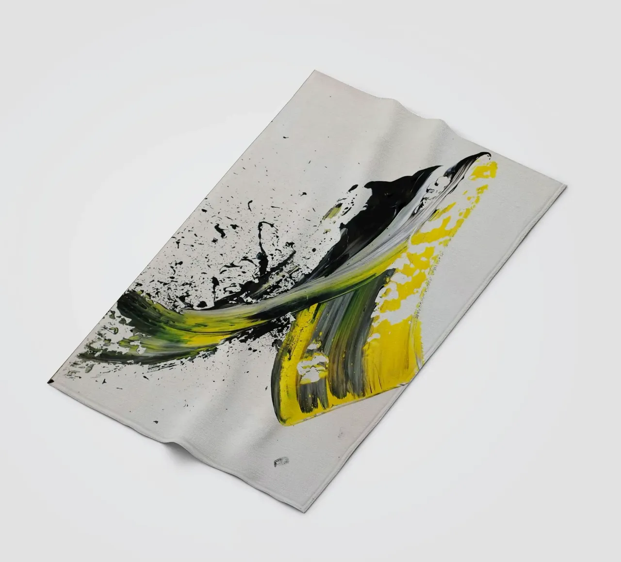curve color ink art coperta in pile da Grant