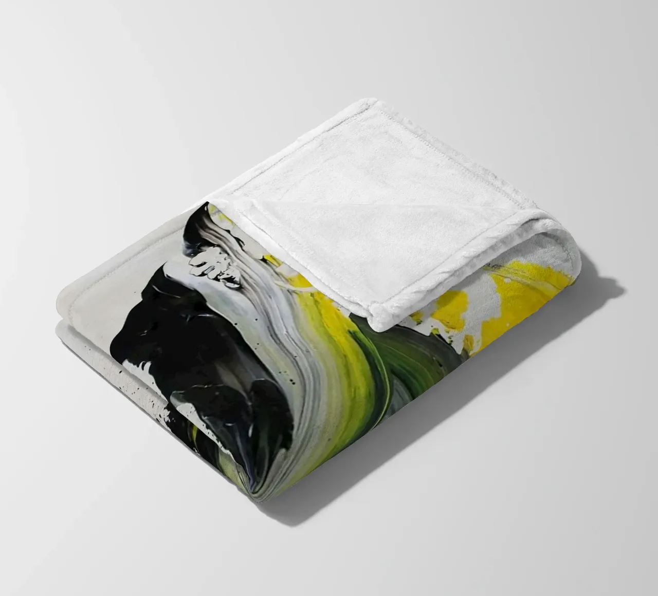 curve color ink art coperta in pile da Grant