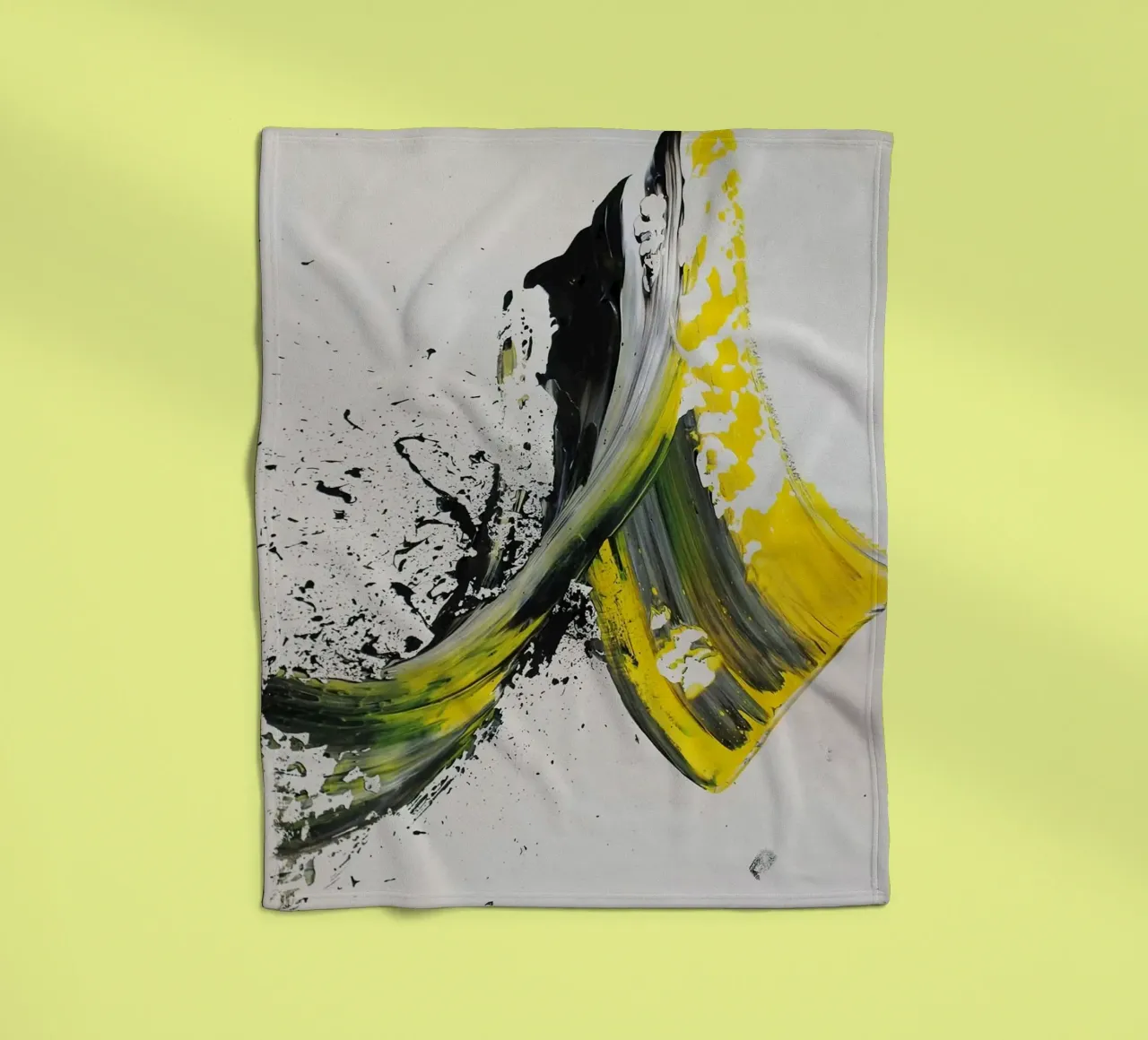 curve color ink art coperta in pile da Grant