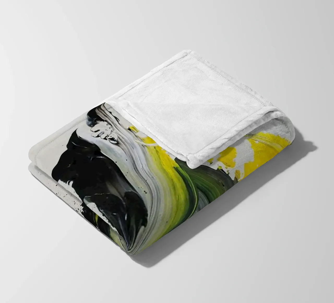 curve color ink art coperta in pile da Grant