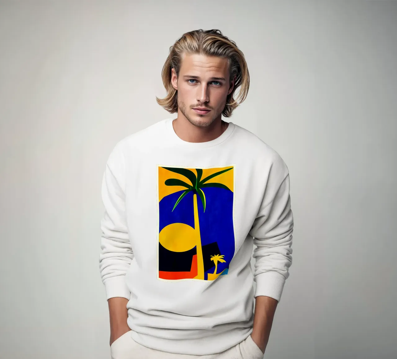 Palm Trees felpa da Bo Anderson