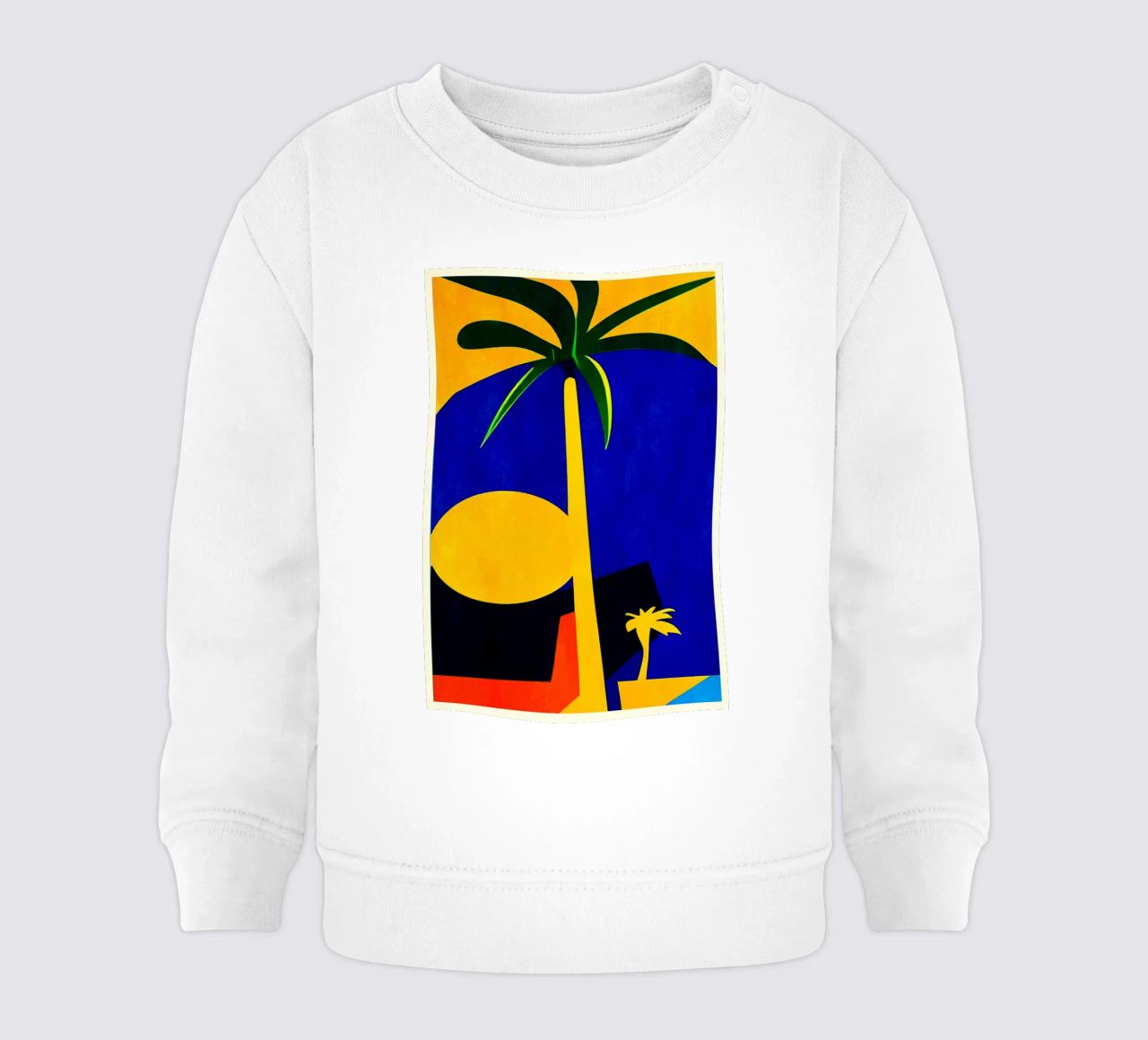 Palm Trees felpa neonato da Bo Anderson
