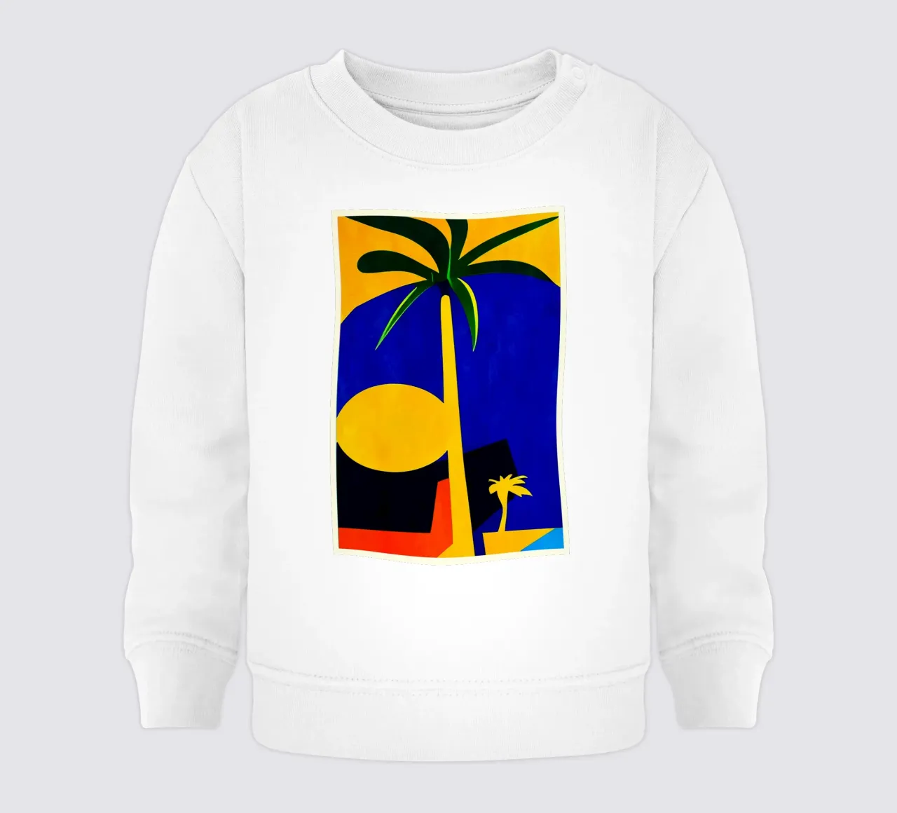 Palm Trees baby sweatshirt by Bo Anderson