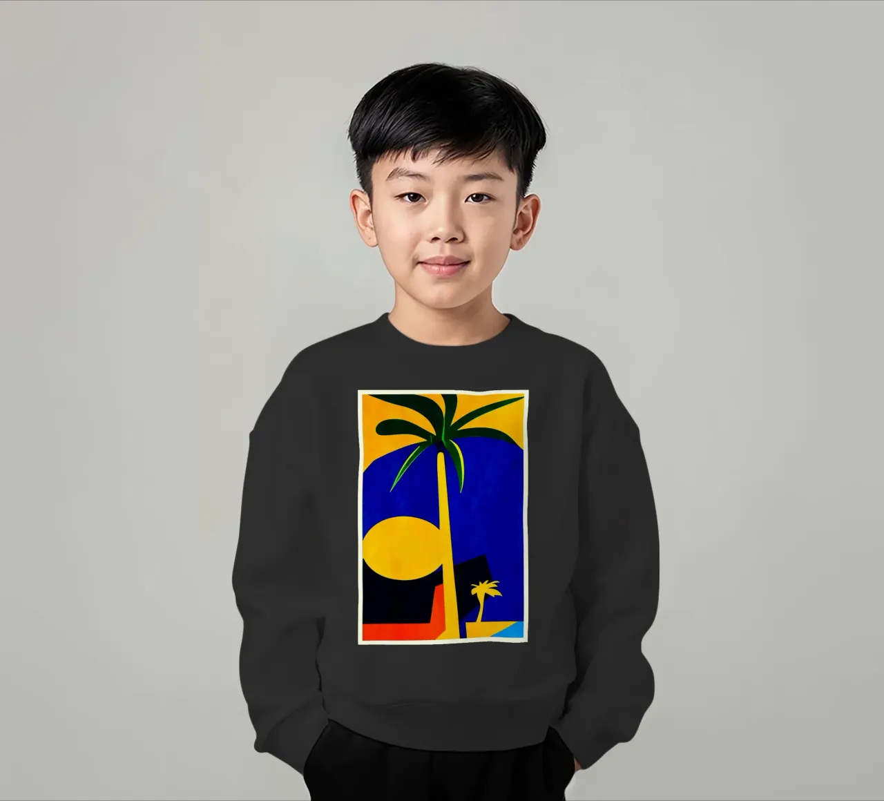 Palm Trees felpa bambino da Bo Anderson