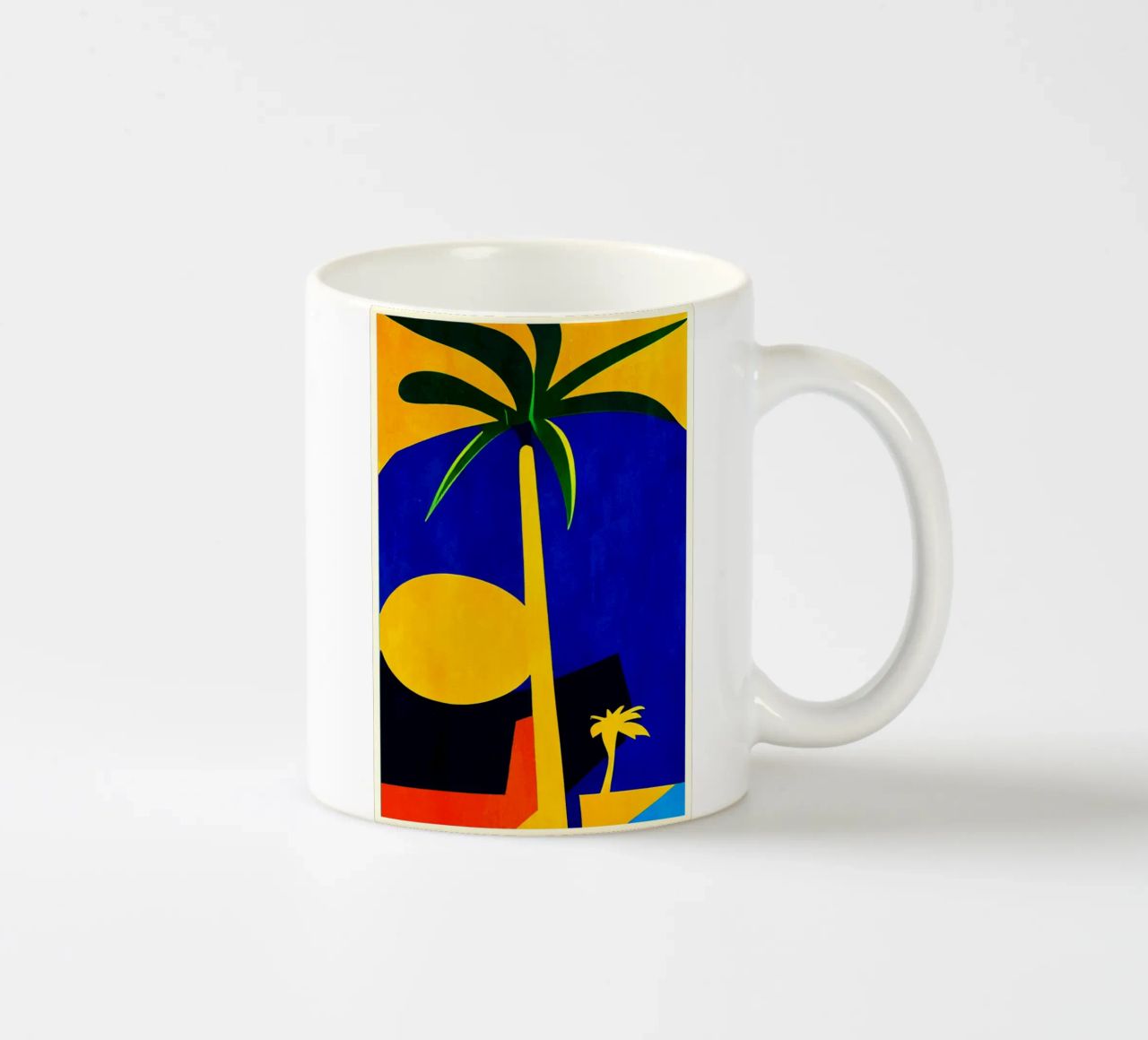 Palm Trees tazza in ceramica da Bo Anderson