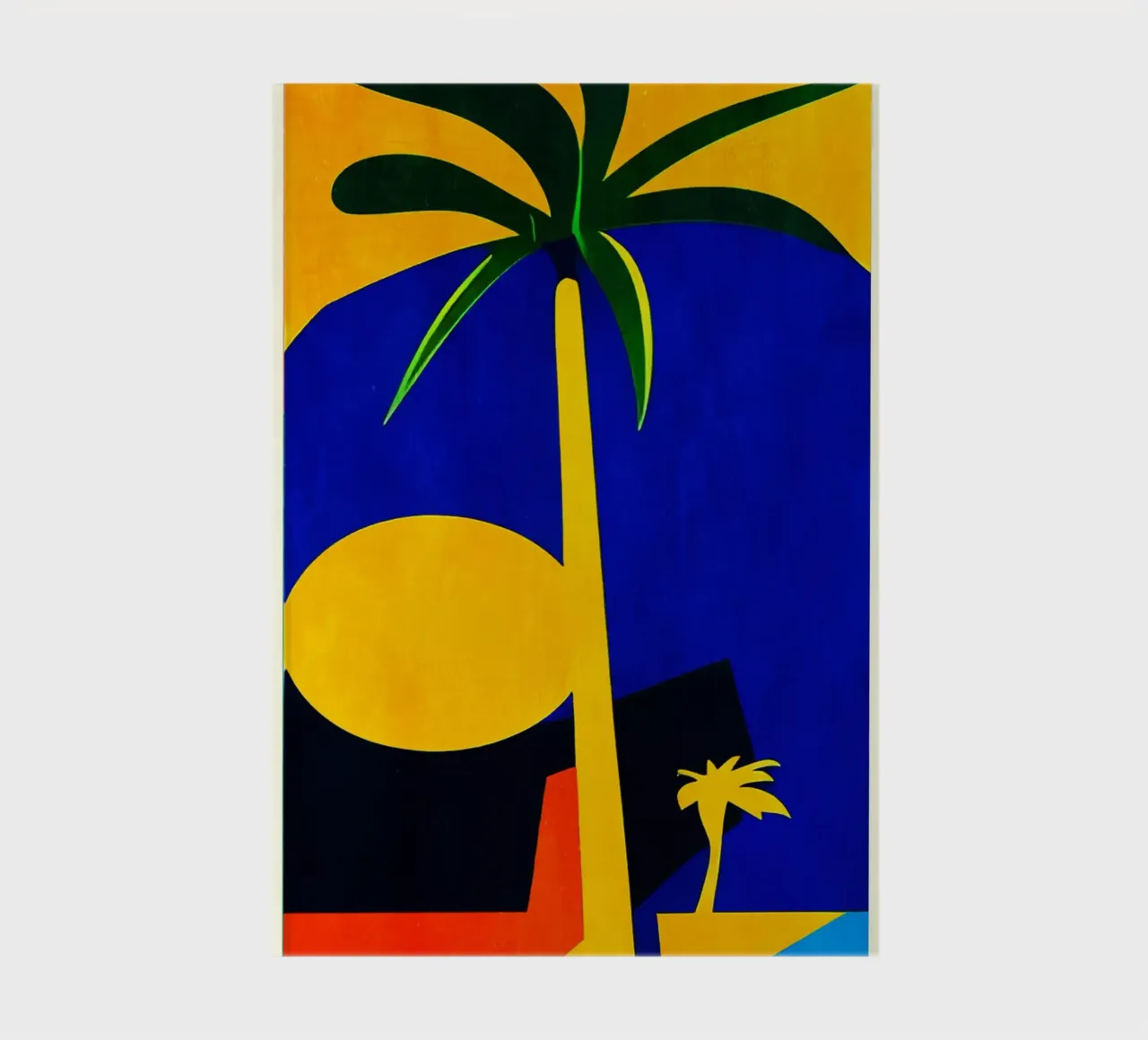 Palm Trees notitieboek van Bo Anderson